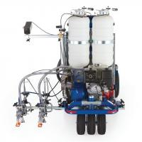 Marcador de linha sem ar hidráulico a gasolina LineLazer V 250SPS HP série refletiva, 2 pistolas automáticas, 2 tanques, LazerGuide 3000